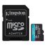 Kingston microSD, Canvas Go! Plus, R200, 128GB