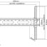 Manhattan TV nosač zidni 37"-70" do 45kg, crni