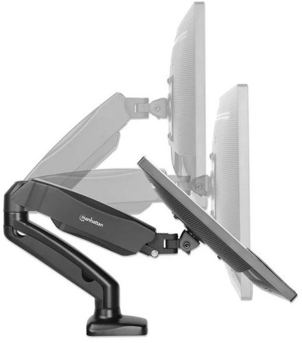 Manhattan nosač stolni monitor17"-32",do 9kg,crni