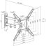Manhattan TV nosač s duplom rukom23"-55",30kg,crni
