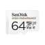 SanDisk High Endurance microSD Card - 64GB