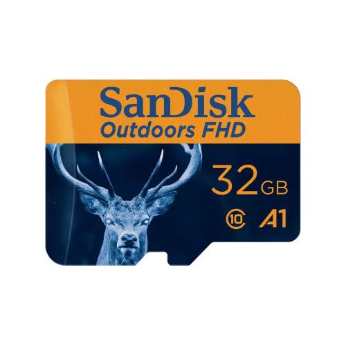SanDisk Outdoors FHD microSD with Adapter - 32GB