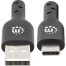 Manhattan kabel USB 2.0 na USB-C M/M, 1m,crni