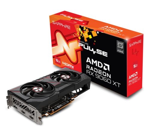 Sapphire Pulse RX 9060XT Gaming OC, 16GB GDDR6