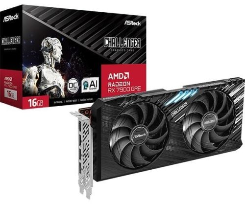 Asrock Radeon RX 7900 GRE Challenger 16GB OC, 16GB GDDR6