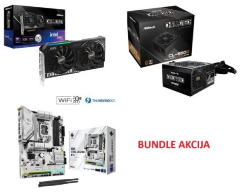 ASRock ARC B570 MB PSU Bundle