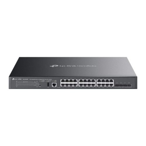 TP-Link Omada 24-Port Gigabit Stackable Lite L3 Managed PoE Switch with 4x 10G Slots