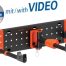 Transmedia Bike wall mount vertical horizontal, Tire width up to 45 mm, load up to 30 kg