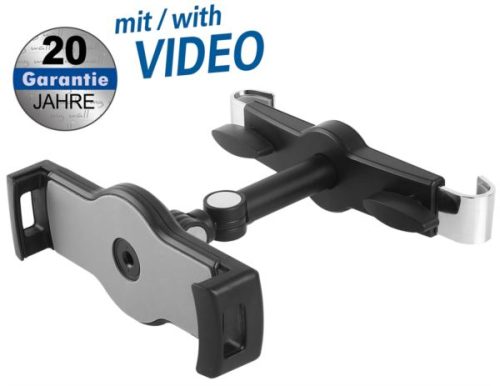Transmedia Car Headrest Mount Tablet Holder 4,7" - 12,9"