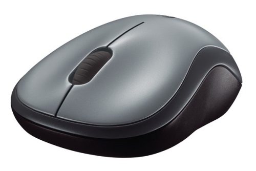 Logitech M185 bežični optički miš, siva
