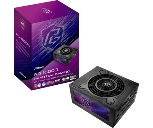 ASRock PSU Phantom Gaming PG-1600G, 1600W, 80 Gold, Fully Modular