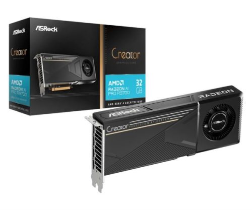 Asrock Radeon AI PRO R9700 Creator 32GB