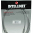 Intellinet Cat5e, CCA, U/UTP, PVC, RJ45, 2m, sivi