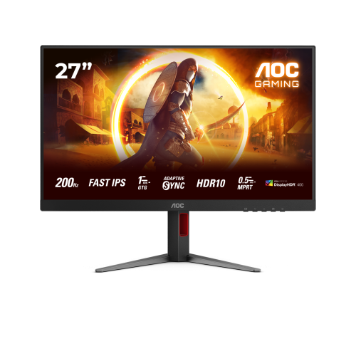 AOC 27G4HA 27", DP, 2xHDMI, HAS, 200Hz, zvuč.
