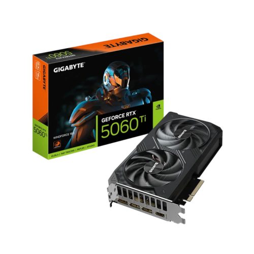 Gigabyte GF RTX5060Ti WINDFORCE, 16GB GDDR7