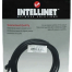 Intellinet Cat5e, CCA, U/UTP, PVC, RJ45, 2m, crni