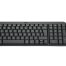 Logitech MK250 bežična tipkovnica i miš, crna