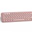 Logitech K380s Bluetooth bežična tipkovnica, roza