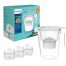 Philips vrč 3 filtera za vodu AntiscaleAWP2943WHT3