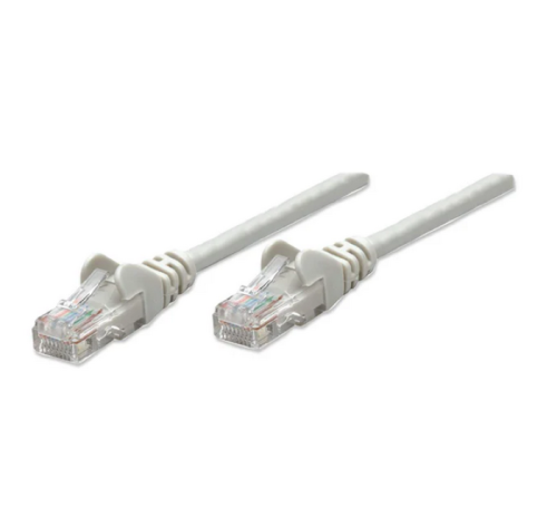 Intellinet Cat6,CCA,U/UTP, PVC, RJ45, 5m,sivi