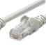 Intellinet Cat6, CCA, U/UTP, PVC, RJ45, 0.5m, sivi