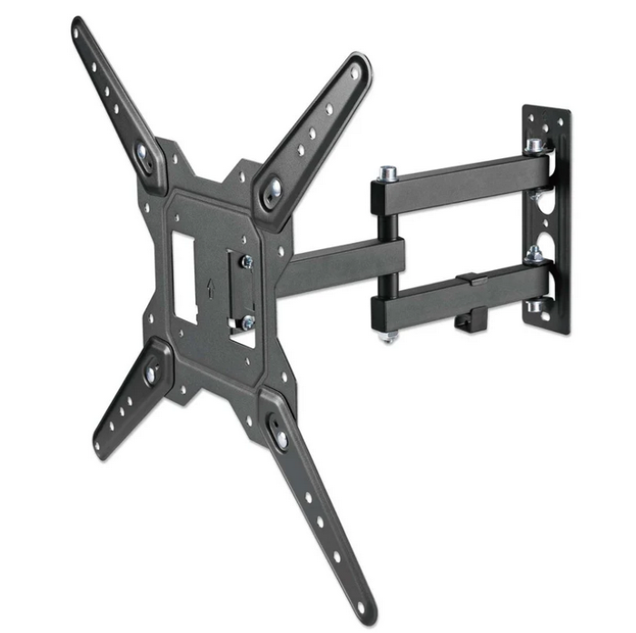 Manhattan TV nosač s rukom 13"-27",20kg,crni