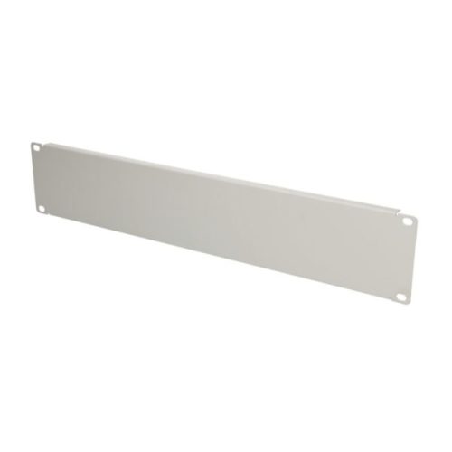 Extralink 2U 19" Front Blank Panel, Gray