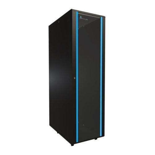 Extralink Floor Cabinet 42U, 600x1000, Black