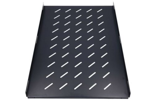 Extralink 1U 750mm Fixed shelf, 19", 752x472mm, for 1000mm depth cabinets, Black