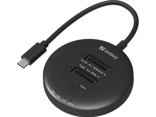 Sandberg USB 3.2 Cloner Dock for NVMe M.2 SSD