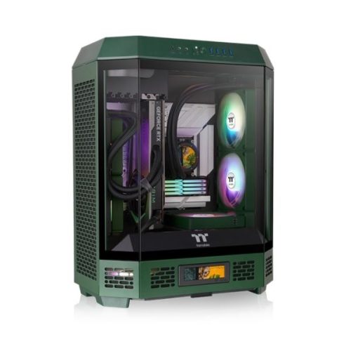 Thermaltake The Tower 600 Racing Green Mid Tower Chassis
