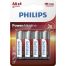 Philips baterije AA, 4 komada