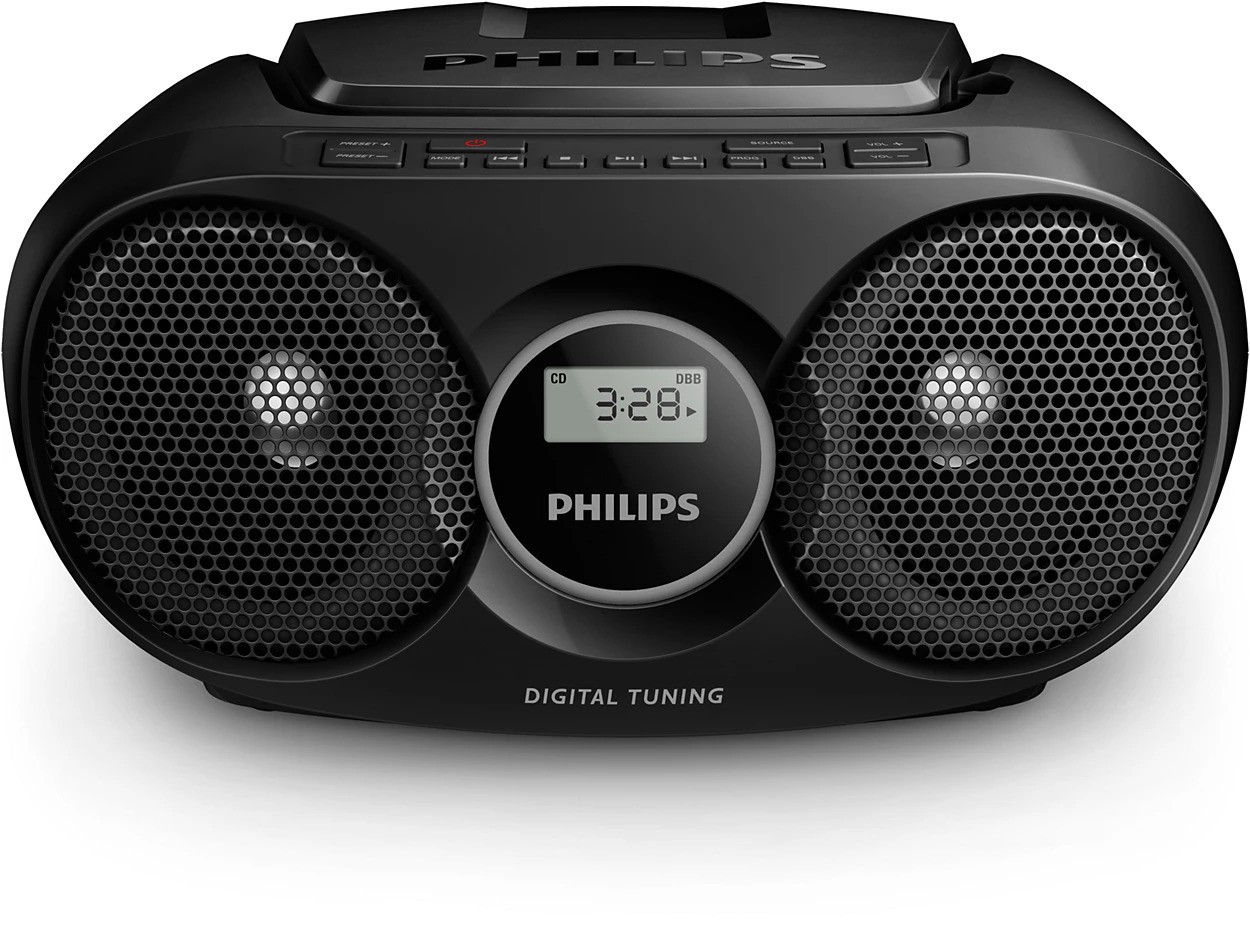 Philips CD Soundmachine AZ215B, crni