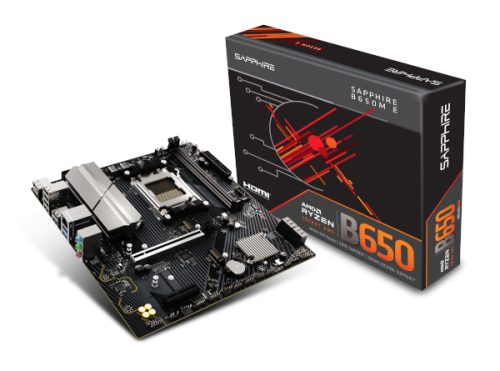 Sapphire B650M-E, AM5, DDR5, mATX