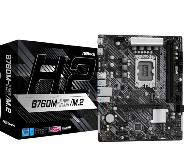 Asrock Intel LGA1700 B760M-H2 M.2