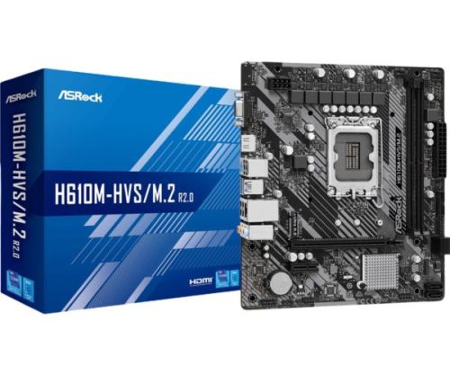 Asrock Intel LGA1700 H610M-HVS M.2 R2.0