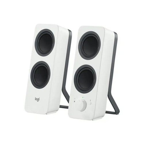 Logitech Speakers Z207, 2.0 Stereo Speakers with Bluetooth, white