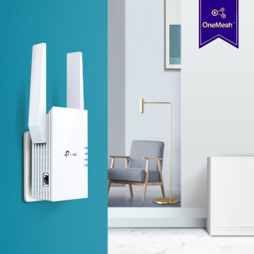 TP-Link RE605X, AX1800 Wi-Fi 6 Range Extender