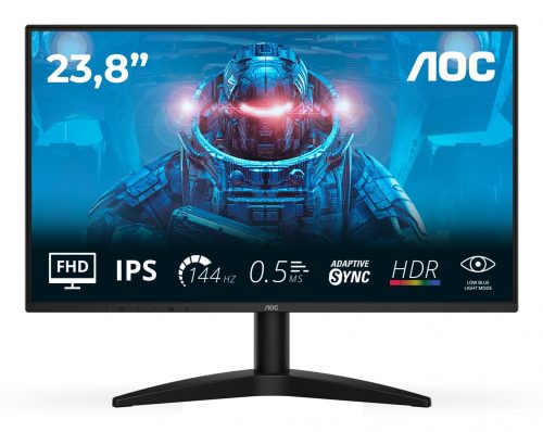 AOC 24B36X 23,8", HDMI, DP, 144Hz, 0,5ms