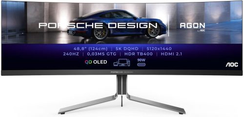 AGON PD49 48,8" QD-OLED, 2xHDMI, DP, 90W, 240Hz