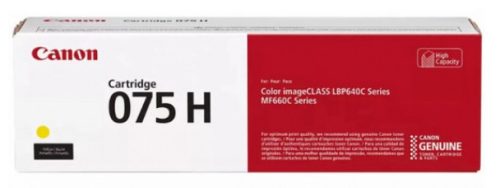 Canon toner CRG-075HY, žuti