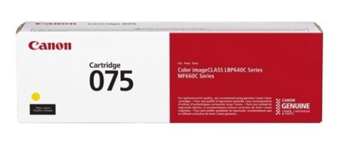 Canon toner CRG-075Y, žuti