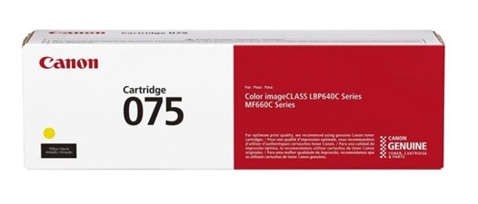 Canon toner CRG-075Y, žuti