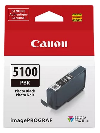 Canon tinta PFI-5100BK, foto crna