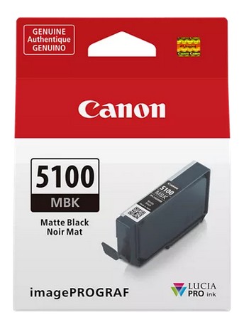 Canon tinta PFI-5100MBK, mat crna