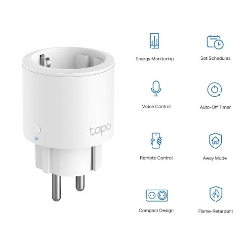 TP-Link Tapo Tapo P115 Mini Smart Wi-Fi monitoring