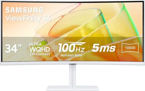 Samsung 34" LS34C650TAUXEN, QHD VA,100hz,USB-C,HAS
