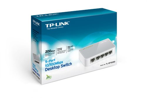 TP-Link TL-SF1005D, 5-port 10/100 switch,plastično
