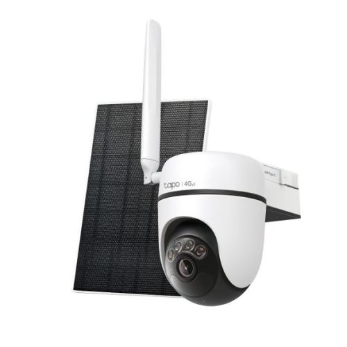 TP-Link Tapo C615G Kit, Solar-Powered Pan Tilt 4G LTE Security Camera Kit