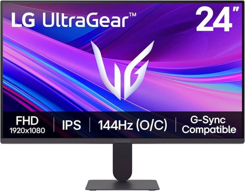 LG 24G411A 23,6", FHD, IPS, 144Hz, G-sync, HDMI,